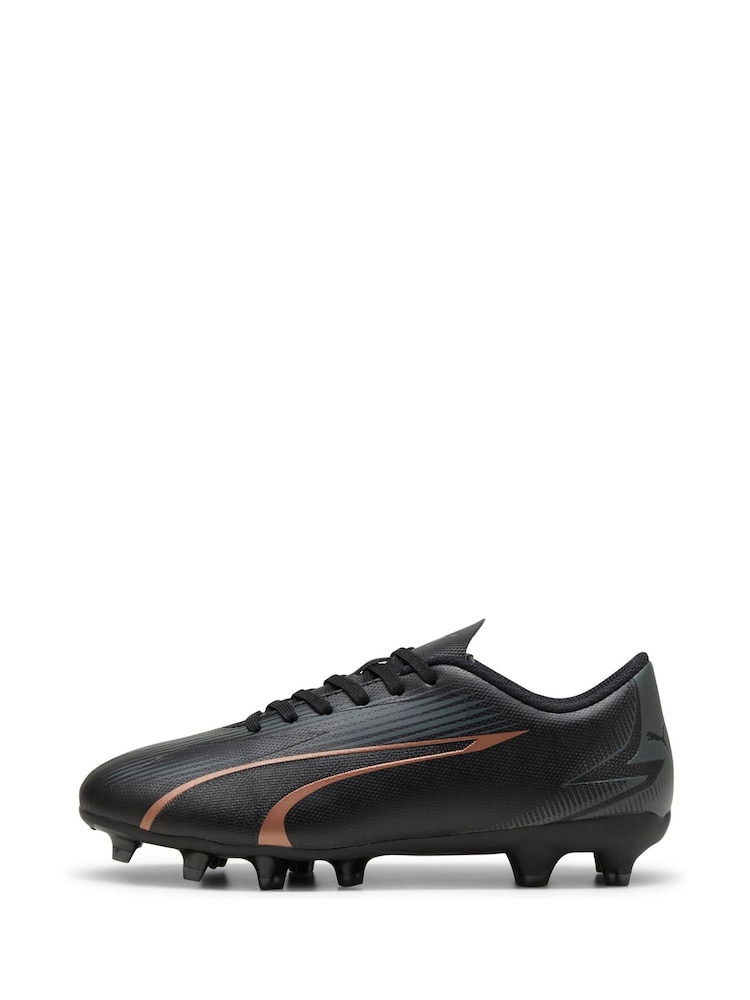 Puma Black Unisex Kids Ultra Play FG AG Football Boots - Image 2 of 6