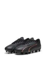 Puma Black Unisex Kids Ultra Play FG AG Football Boots - Image 3 of 6