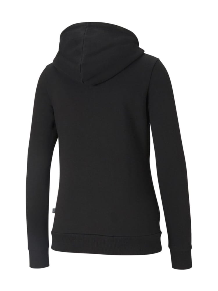 Puma Black Womens Essentials Full Zip Hoodie - Image 5 of 5