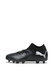 Puma Black Unisex Kids Future 7 Match FG/AG Football Boots - Image 2 of 6