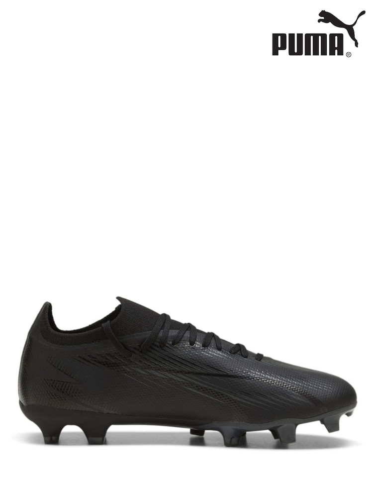 Puma Black Unisex Ultra Match FG/AG Football Boots - Image 1 of 8