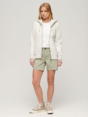 Grün - Superdry Klassische Chino-Shorts - Bild 2 von 3