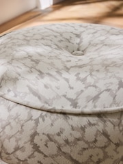 Clarke and Clarke Natural Stone Pokot Sicily Stool - Image 3 of 5