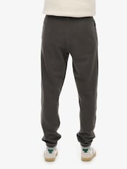 Superdry Black Boyfriend Athletic Essentials 100% Cotton Joggers - Image 2 of 4