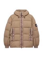 Weekend Offender Mens Amsterdam Down Padded Brown Jacket - Image 5 of 8