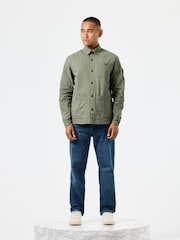 Weekend Offender Mens Tavira 100% Cotton Baker Overshirt - Image 3 of 3