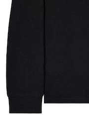 Weekend Offender Mens Classic Dice Badge Long Sleeve 100% Cotton Polo Shirt - Image 6 of 6