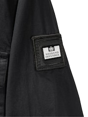 Weekend Offender Mens Formella 100% Cotton Black Overshirt - Image 7 of 8