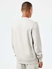 Weekend Offender Mens Nylon Overlay 100% Cotton Sweatshirt - Image 2 of 6
