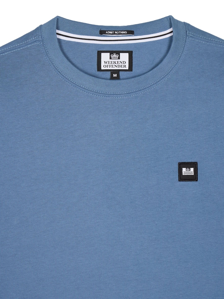 Weekend Offender Mens Classic Cannon Beach Badge 100% Cotton T-Shirt - Image 5 of 5