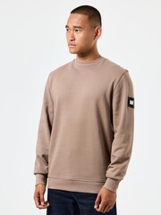 Weekend Offender Mens Nylon Overlay 100% Cotton Sweatshirt - Image 1 of 6