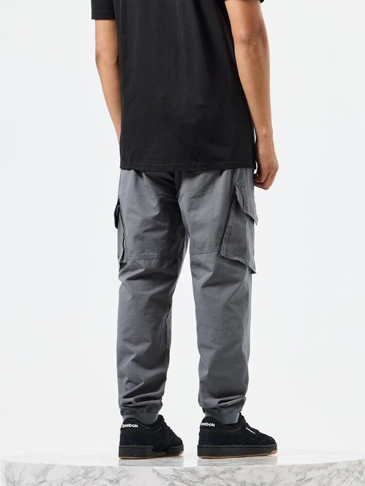 Weekend Offender Mens Pianemo Cotton Cargo 100% Cotton Trousers - Image 2 of 3 Weekend Offender Mens Pianemo Cotton Cargo 100% Cotton Trousers - Image 2 of 3