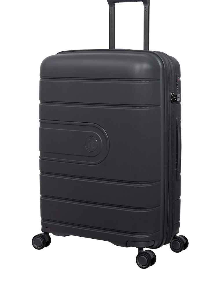 IT Luggage Medium Grey Tough Suitcase - Image 1 of 9