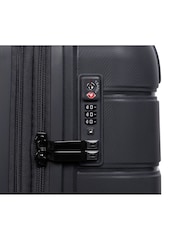 IT Luggage Grey Eco-Tough Ebony Suitcase Set - Image 9 of 10