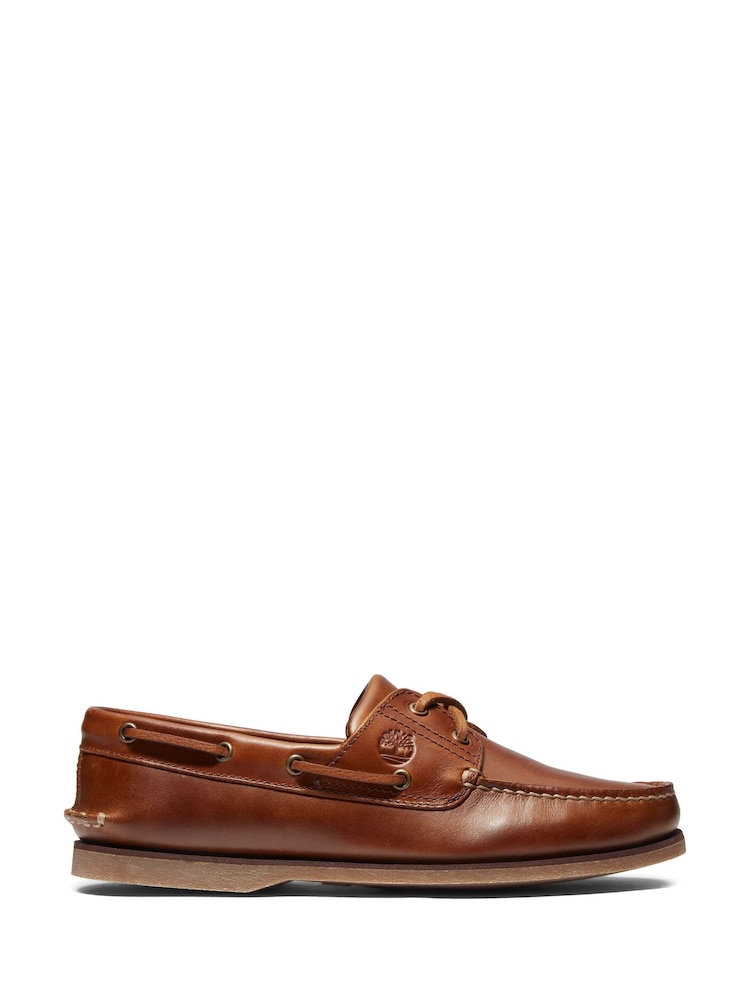 Timberland Mens Classic 2 Eye Boat Shoes - Image 1 of 8
