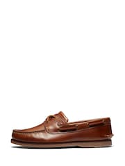 Timberland Mens Classic 2 Eye Boat Shoes - Image 2 of 8