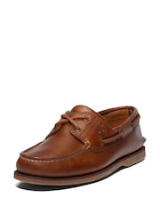 Timberland Mens Classic 2 Eye Boat Shoes - Image 3 of 8