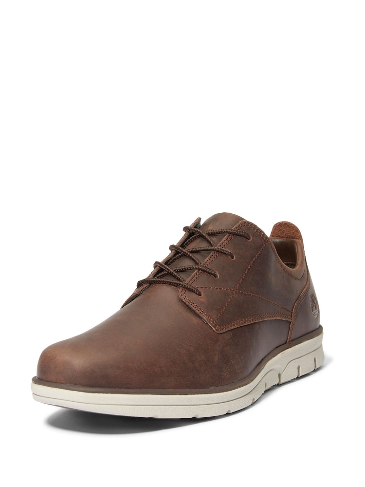 Timberland Bradstreet Oxford Lace-Up Brown Shoes - Image 4 of 9