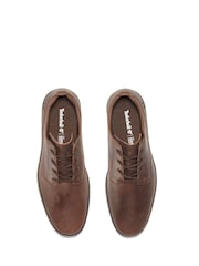 Timberland Bradstreet Oxford Lace-Up Brown Shoes - Image 8 of 9