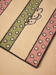 Cath Kidston Multi Miffy Stripe Wool Rug - Image 7 of 7