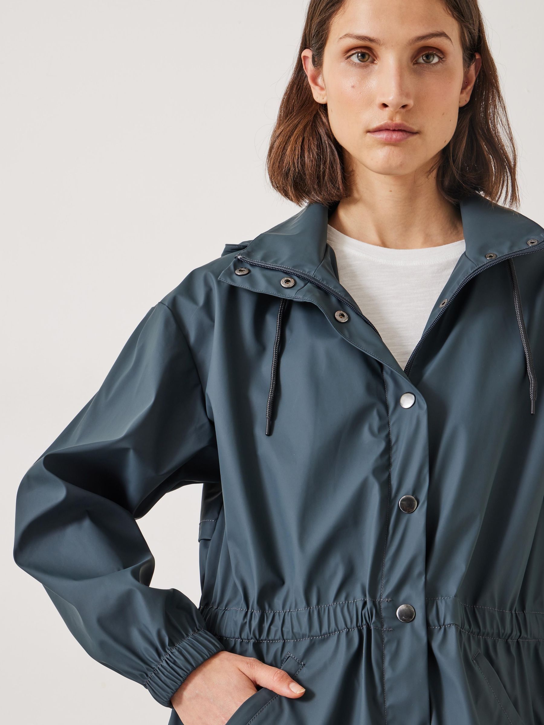 Hush raincoat top