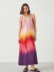 Hush Pink Leanne Slip Maxi Dress - Image 1 of 5