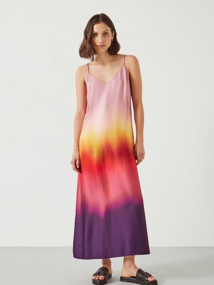 Hush Pink Leanne Slip Maxi Dress - Image 1 of 5