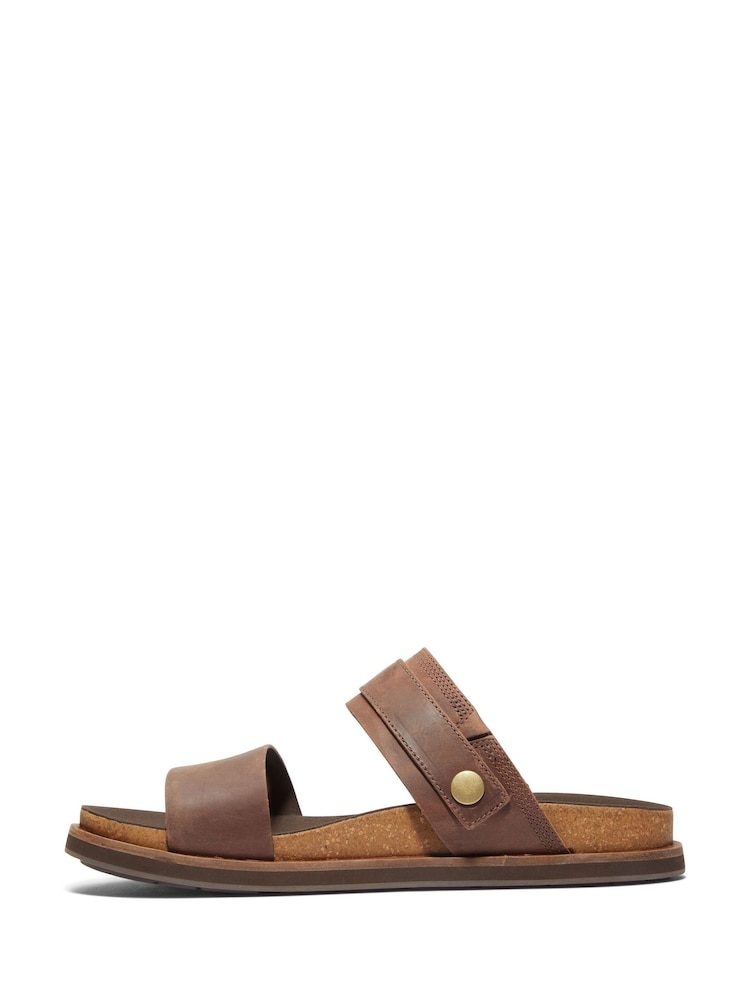Timberland Amalfi Vibes bruine sandalen met 2 bandjes - Image 3 of 8