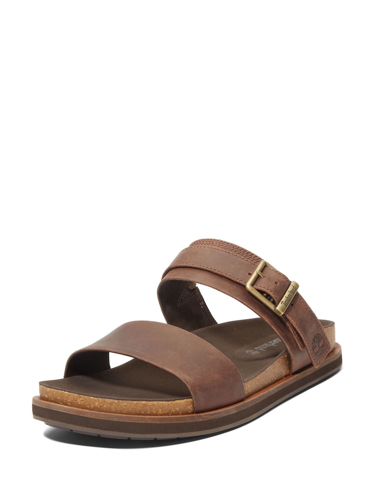 Timberland Amalfi Vibes 2 Strap Brown Sandals - Image 8 of 8