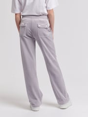 Gris - Juicy Couture Tonal Wide Leg Trousers - Imagen 2 de 7