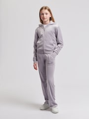 Gris - Juicy Couture Tonal Wide Leg Trousers - Imagen 3 de 7