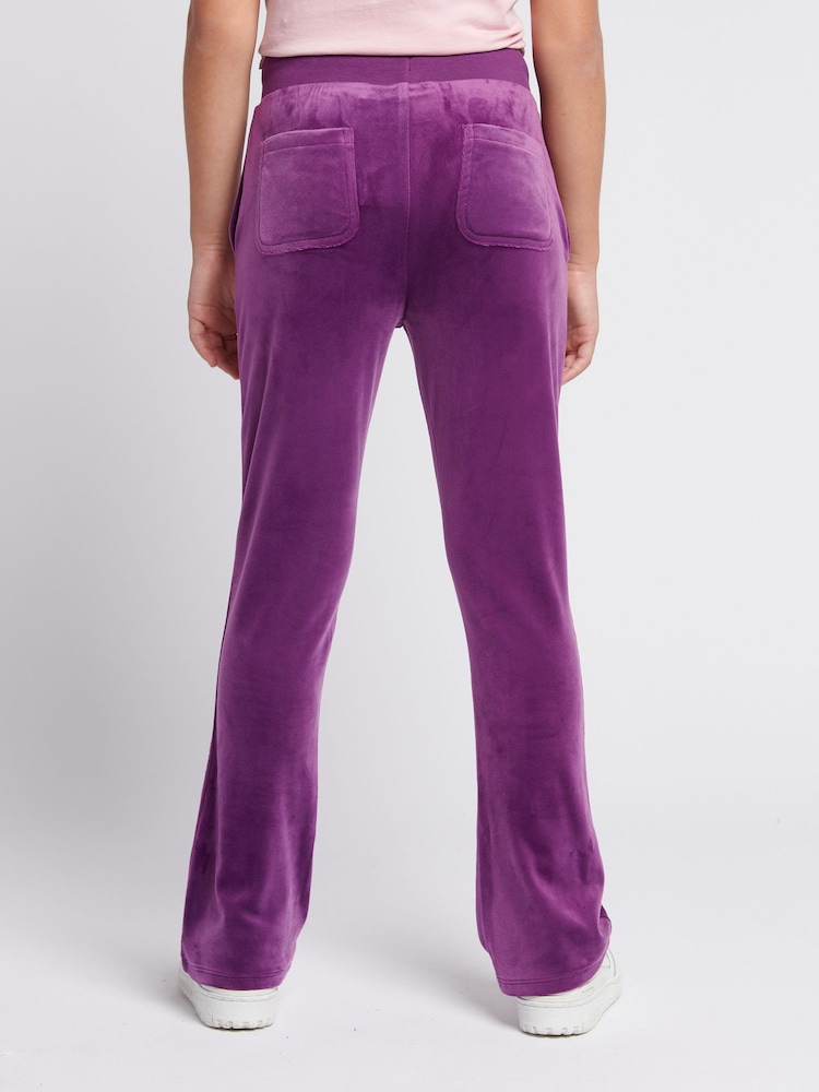 Juicy Couture Purple Diamante Bootcut Joggers - Image 2 of 6