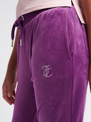 Juicy Couture Purple Diamante Bootcut Joggers - Image 4 of 6