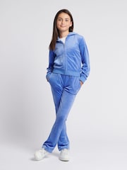 Čierna - Juicy Couture Diamanté Zip Through Hoodie - Obrázok 4 z 8