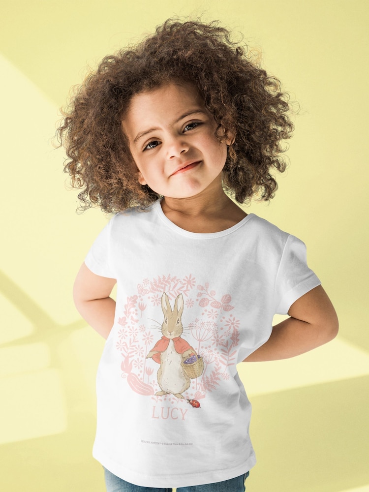 Star Editions Kids Personalised Flopsy 100% Cotton T-Shirt - Image 1 of 3