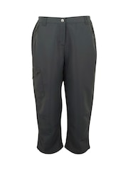 Gris - Regatta Womens Chaska Capri III Trousers - Imagen 6 de 8