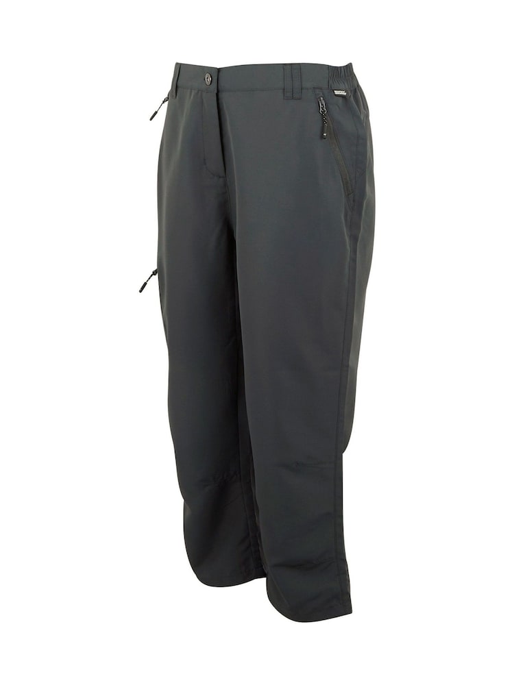Gris - Regatta Womens Chaska Capri III Trousers - Imagen 8 de 8