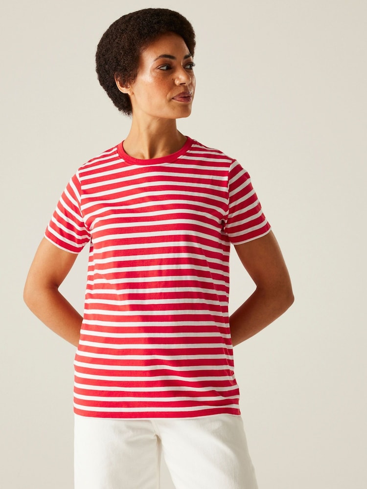 Regatta Red Womens Bayletta Short Sleeve T-Shirt - Image 1 of 7