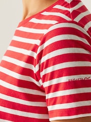 Regatta Red Womens Bayletta Short Sleeve T-Shirt - Image 4 of 7