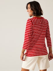 Rood - Regatta Womens Bayletta 3/4 Sleeve II T-Shirt - Image 2 of 7