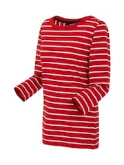 Rood - Regatta Womens Bayletta 3/4 Sleeve II T-Shirt - Image 5 of 7