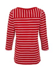Rood - Regatta Womens Bayletta 3/4 Sleeve II T-Shirt - Image 6 of 7