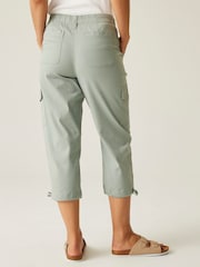 Verde - Regatta Womens Shorebella Capri Trousers - Imagen 2 de 7