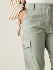 Verde - Regatta Womens Shorebella Capri Trousers - Imagen 4 de 7