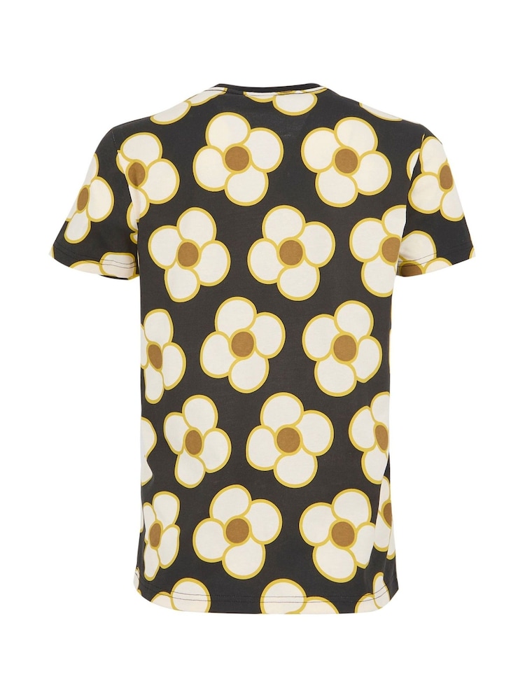 Regatta Black Womens 100% Cotton Orla Kiely T-Shirt - Image 6 of 7