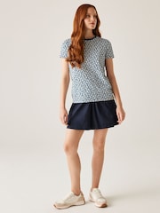 Синий - Regatta Womens 100% Cotton Orla Kiely T-Shirt - Image 4 of 8
