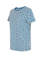Синий - Regatta Womens 100% Cotton Orla Kiely T-Shirt - Image 8 of 8