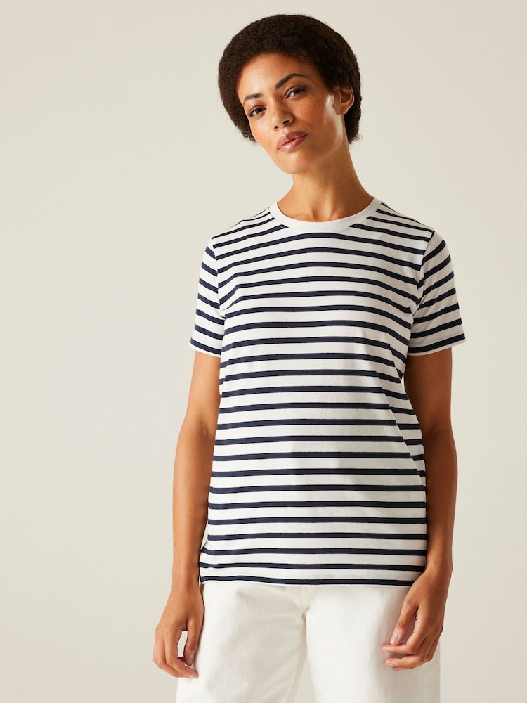 Regatta White Womens Bayletta Short Sleeve T-Shirt - Image 2 of 8