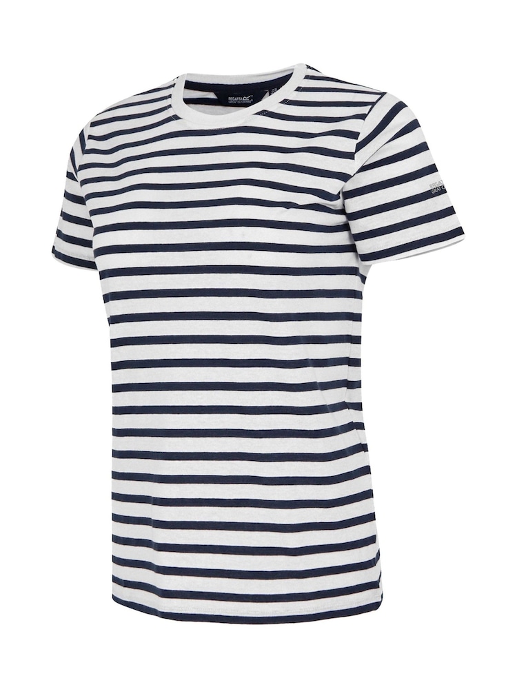 Regatta White Womens Bayletta Short Sleeve T-Shirt - Image 8 of 8
