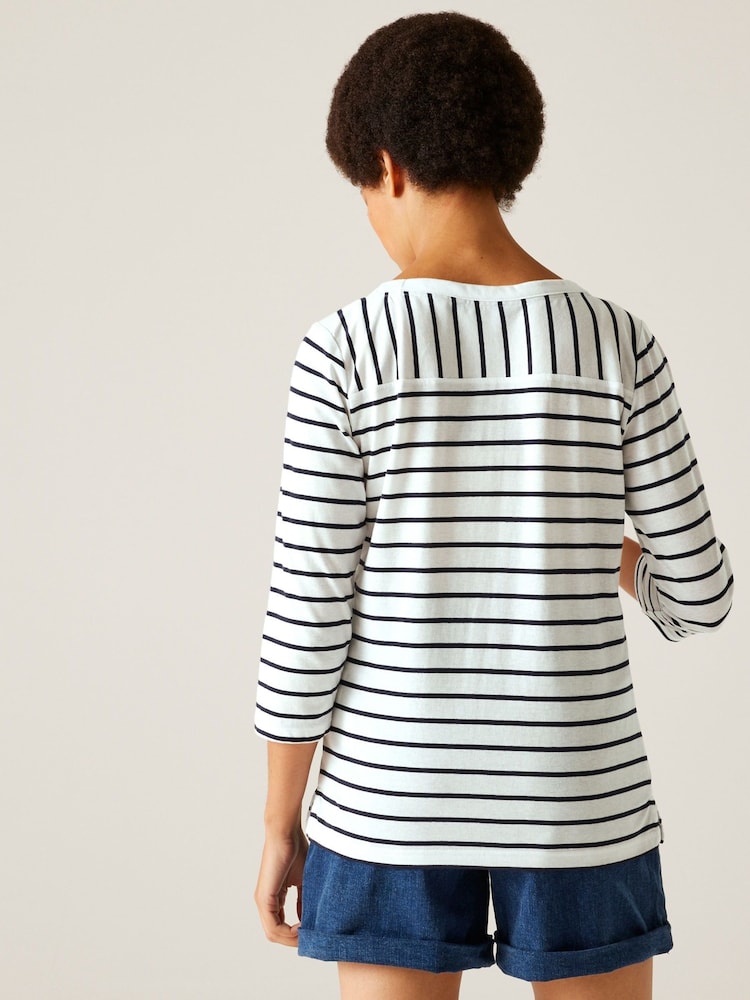 Blanco - Camiseta para mujer con mangas 3/4 Bayletta de Regatta - Imagen 1 de 7